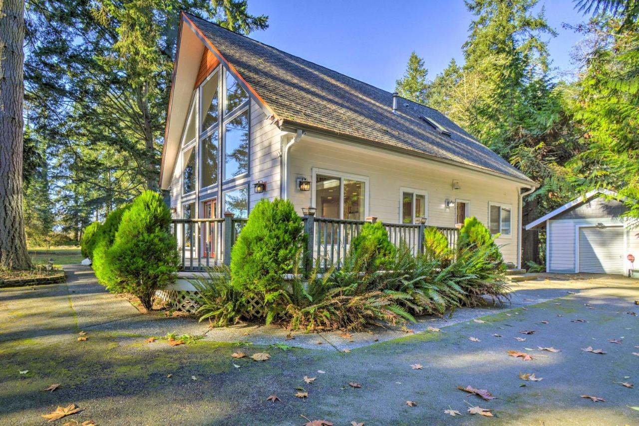 Fox Paws Luxury Cabin - Hot Tub, Fire Pit & Pines! Hansville Exterior foto